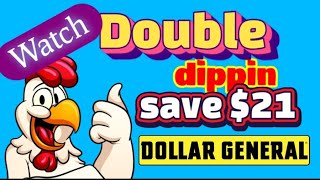 Dollar General Double dip any day deals! 50 % savings! #couponing #glitches