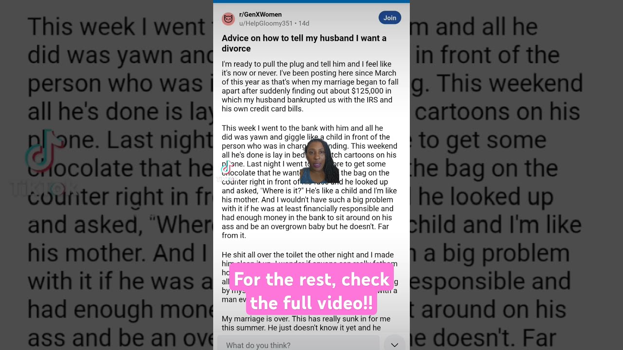 Wife Is Done DONE With Her Financially Irresponsible Husband