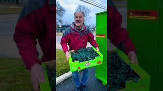 Recycle broken Holiday Lights