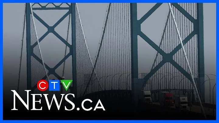 ‘15 agents surrounded the car’: Canadian detained at Ambassador Bridge