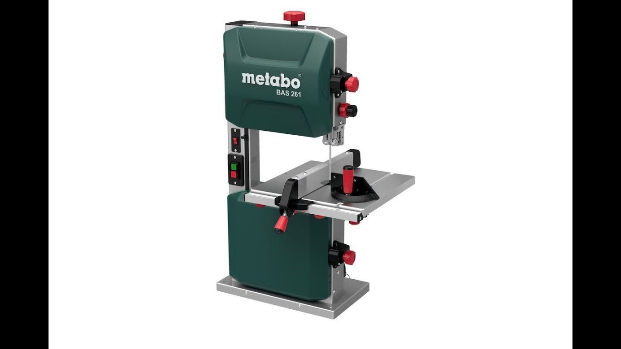 Metabo BAS 261 band saw YouTube