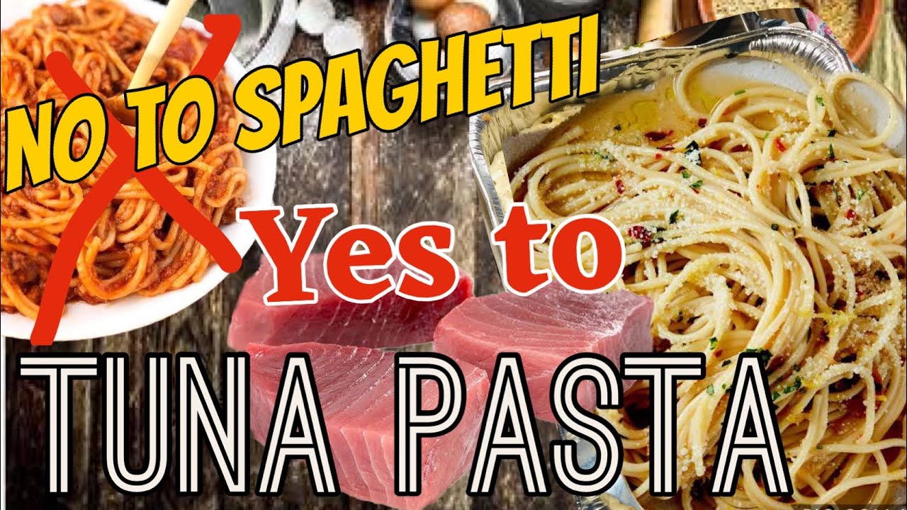 TUNA PASTA WHITE SPAGHETTI RECIPE CREAMY SAUCE CHAPPY TOTGA
