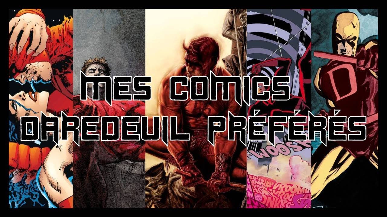 MES COMICS DAREDEVIL PRÉFÉRÉS