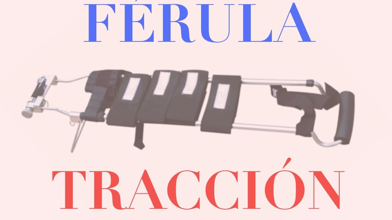 Férula de tracción