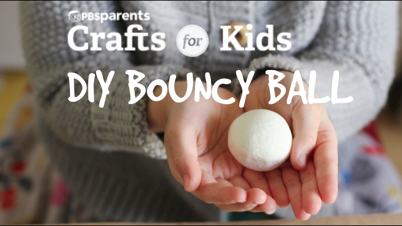 DIY Bouncy Ball Crafts for Kids PBS KIDS for Parents YouTube