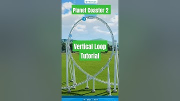 #PlanetCoaster2 Vertical Loop #Tutorial