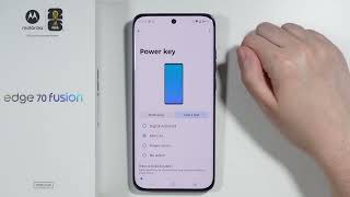 Motorola Edge 70 Fusion: How to Use Power Button for Moto AI