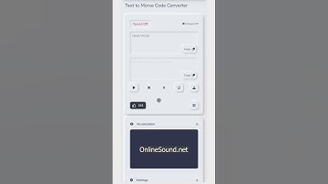 Text to Morse Code Sound Converter  #tools #lifehacks