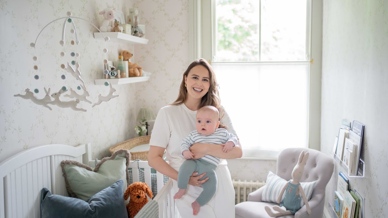 OUR NURSERY REVEAL! - YouTube