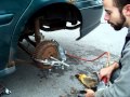 Brake drums removal