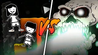 Pasando Niveles De 2 Jugadores Con El Esclavo Geometry Dash 2.1