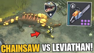I KILLED LEVIATHAN BOSS WITH NEW CHAINSAW! (boggy region) - Last Day on Earth: Survival
