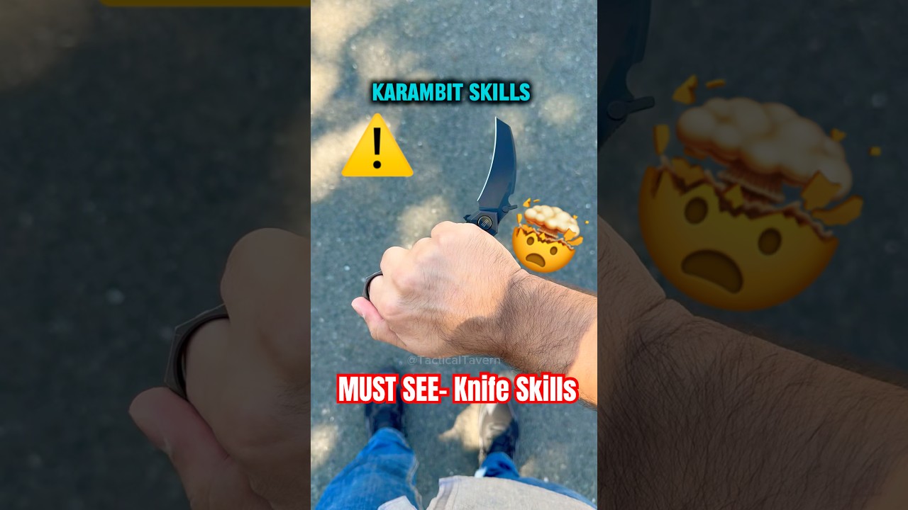 Ninja Karambit Knife Skills | WE Knife Tayra 