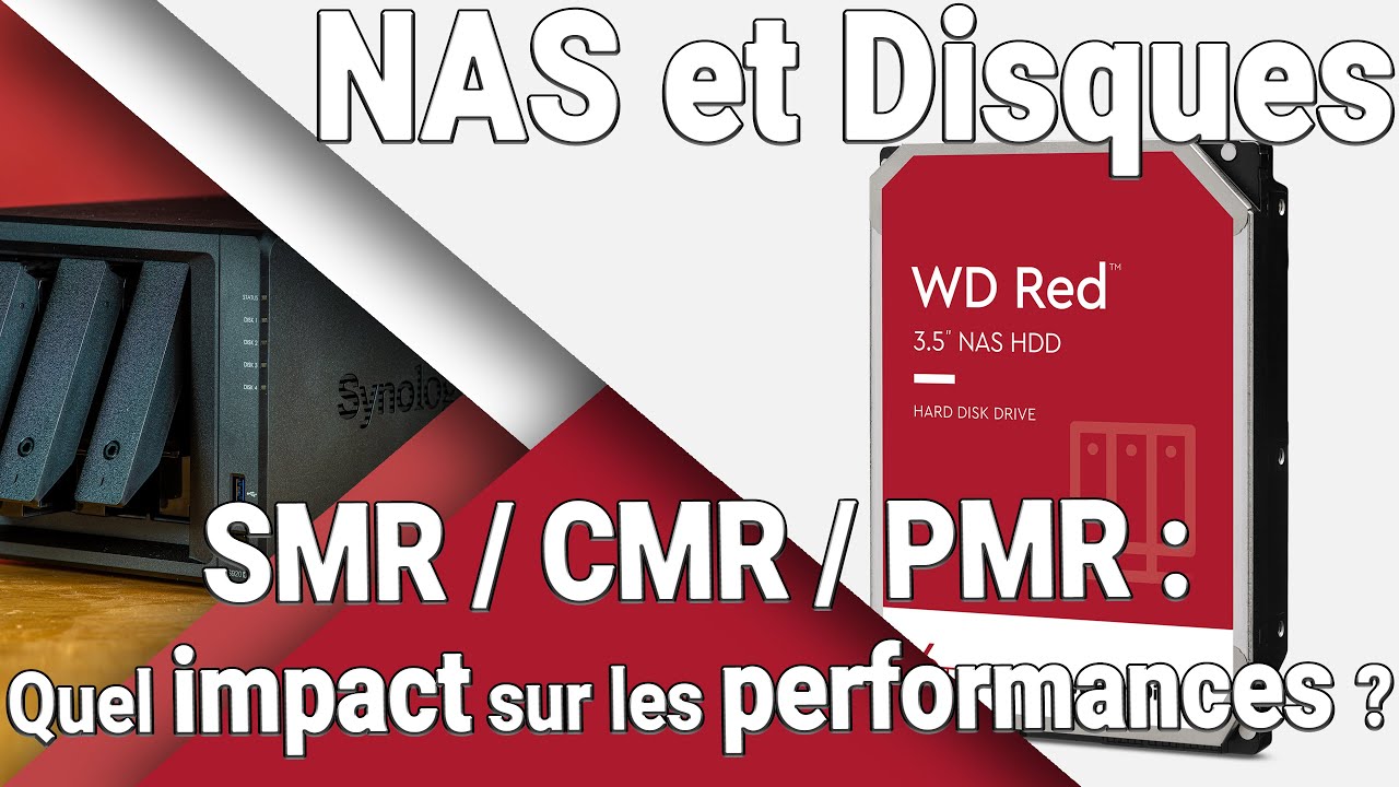 Disques SMR/PMR/CMR : Ça marche comment ? Quel impact sur les performances d'un NAS ?