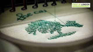 Embroidery  Printing In London || How we Do Embroidery Print- Printing London