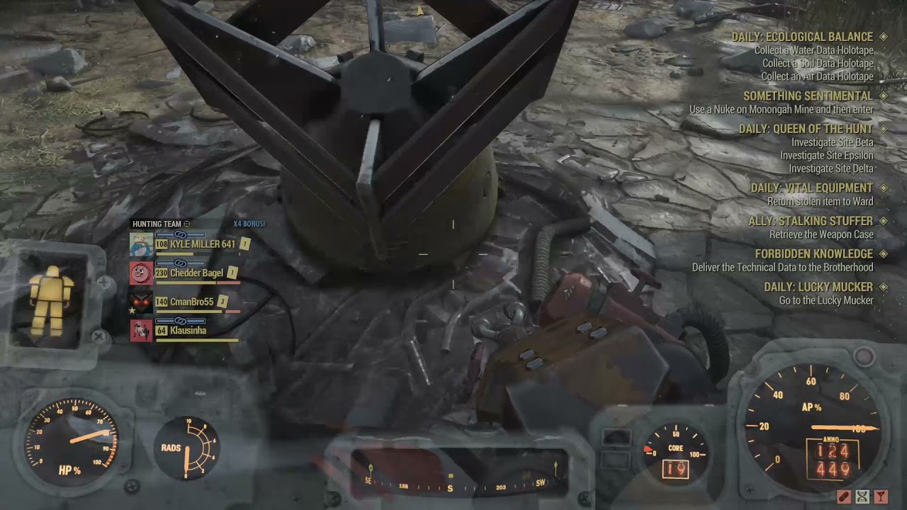 Kaboom...Fallout 76 Random encounter