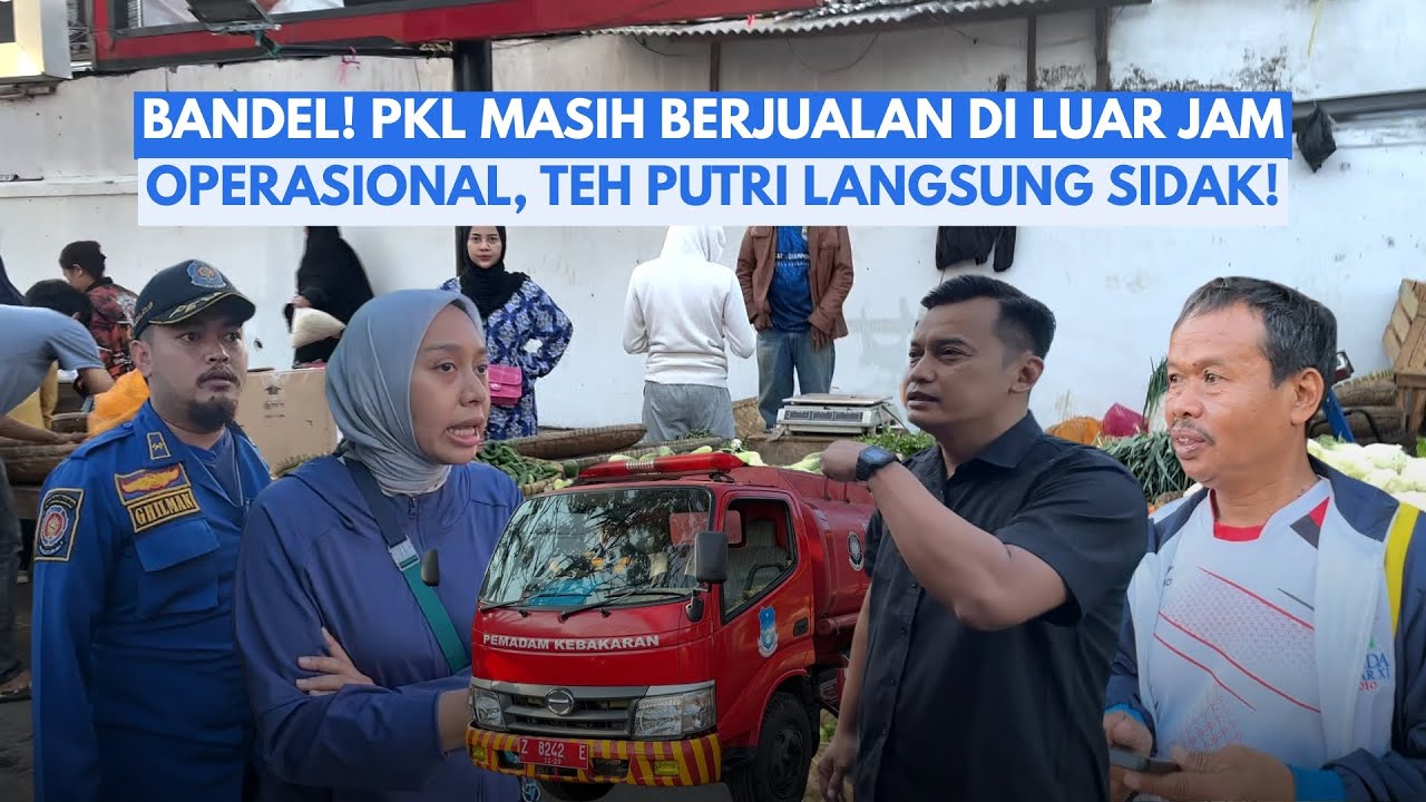 JALAN PAGI JADI AKSI! TEH PUTRI SIDAK PKL YANG MASIH NGEYEL?