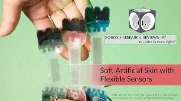 Soft Artificial Skin with Flexible Sensors | R3 Roboy