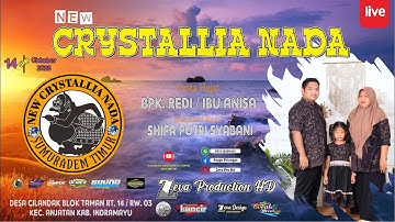 LIVE NEW " CRYSTALLIA NADA " HAJAT :: BPK. REDI / IBU ANISA | CILANDAK | 14 OKT 2025 | ZEVA PRO HD