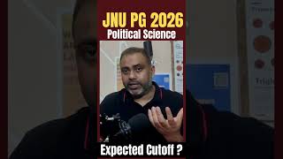 JNU MA Political Science | Expected Cutoff 2026 #cuetpg #cuetpoliticalscience #cuet2026 #cuet2027