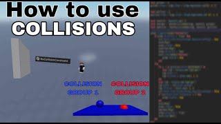 How to use NO COLLISION CONSTRAINTS and COLLISION GROUPS on ROBLOX STUDIO!