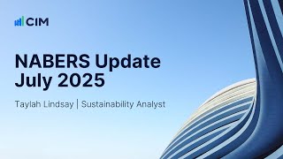 Recap of July 2025 NABERS updates