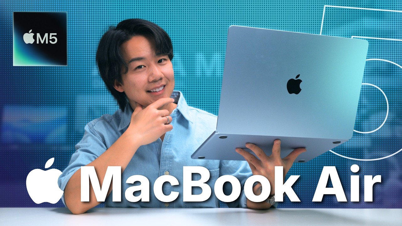 【先行レビュー】M5 MacBook Airは買う価値あり？過去モデルと比較しながら性能を徹底チェックする！