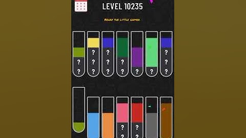 Water sort puzzle level 10235