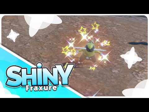 [Live] Shiny Fraxure in Scarlet & Violet!