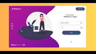 C# : How to Create Beautiful Flat Login Form in Visual Studio 2019