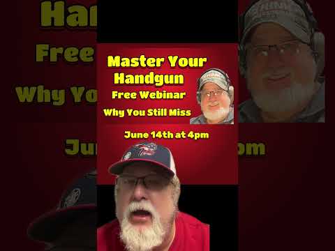 Free Webinar : Why You Miss At At The Range and How To Fix it.