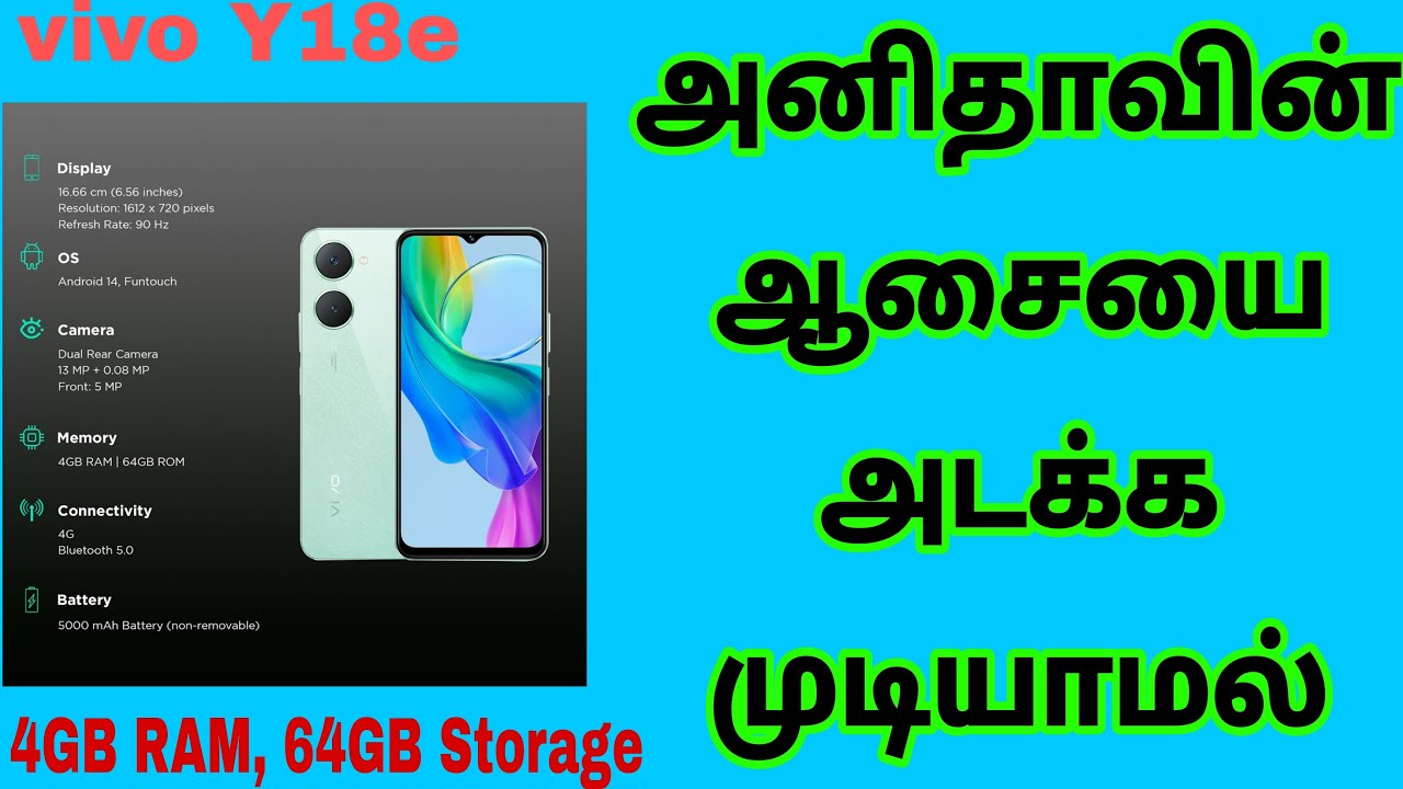 Vivo Y18e 4GB RAM 64GB Storage Space Black Gem Green Mobile vivo-y18e-4gb-ram-64gb-storage-space-black-gem-green-mobile