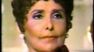 Lena Horne and Ed Bradley