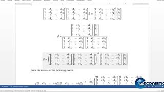 STATA - Exploring Multicollinearity in Data and Estimating Ridge Regression to Remove Biasness