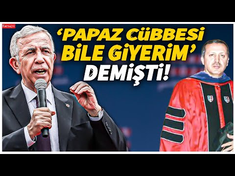 Mansur Yavaş Erdoğan'ın eski sözlerini saydı meydan coştu! \