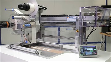 Result Herma 400 S Label Applicator with Cross Label Traverser