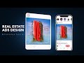 How to Design a Professional Real Estate Ad in Photoshop | Social Media Advertising Design