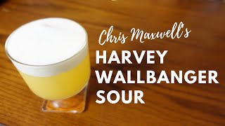 HARVEY WALLBANGER SOUR ★ Vodka & Galliano Cocktail