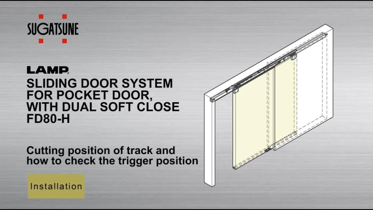Fd80 H Sliding Door System For Pocket Door Installation Guide
