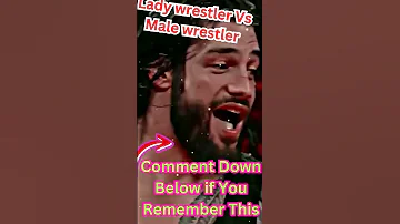 Lady Wrestler Vs Male Wrestler Shorts Ladywrestler Wrestler Crazysports 