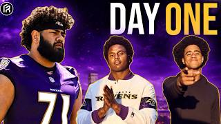 Ravens Rookie Minicamp Day 1 Highlights 😈