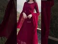 beautiful anarkali red gown/ outfit of the day #dress #gown #reddress #fashion #outfit