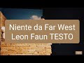 Niente da Far West Leon Faun TESTO