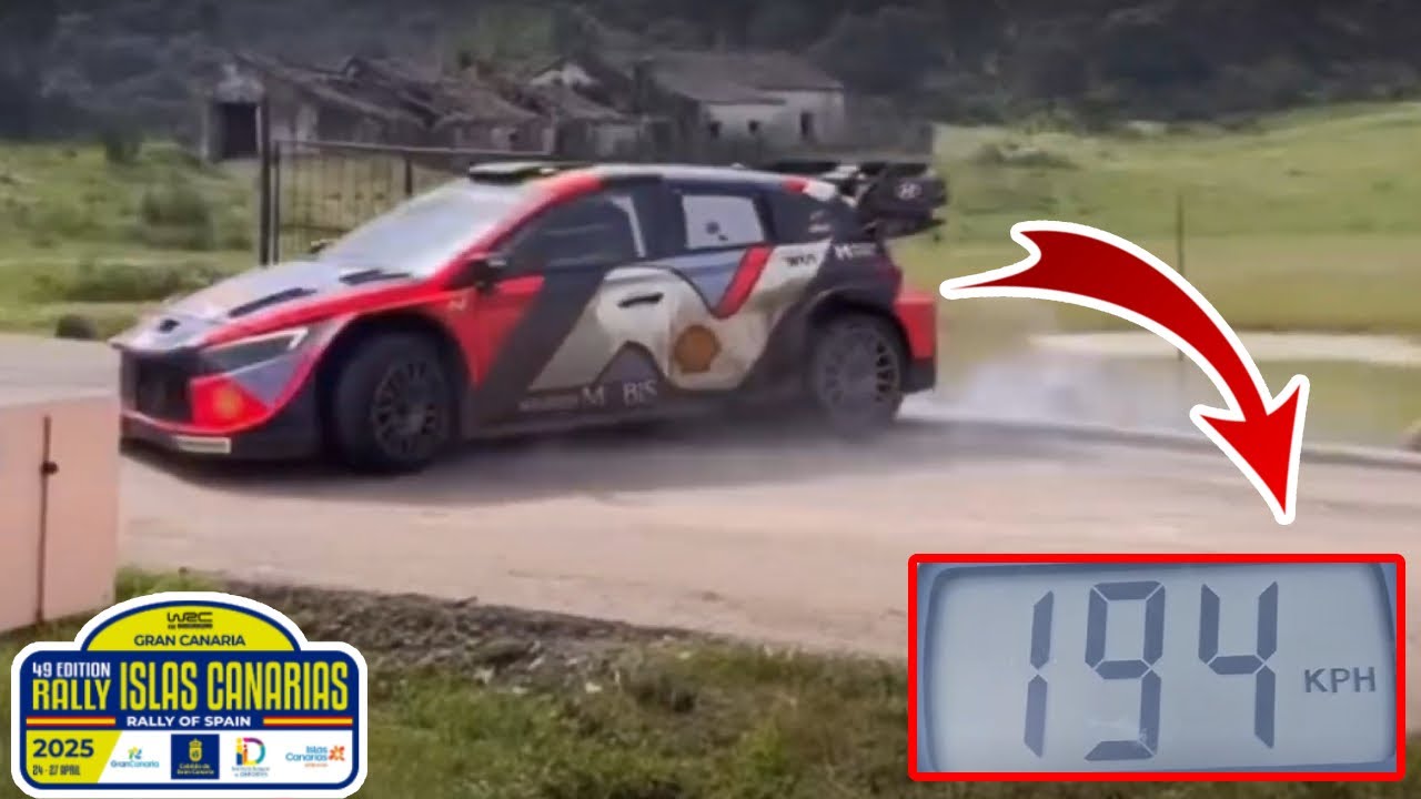 HYUNDAI Rally1 TEST PET 🇮🇨 RALLY ISLAS CANARIAS 2025 | Thierry Neuville, Ott Tanak & Adrien Fourmaux