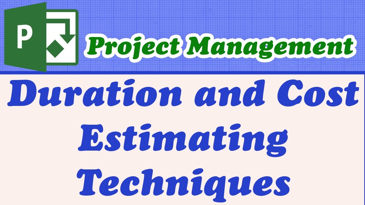 Duration and Cost Estimating Techniques #microsoft #management # ...