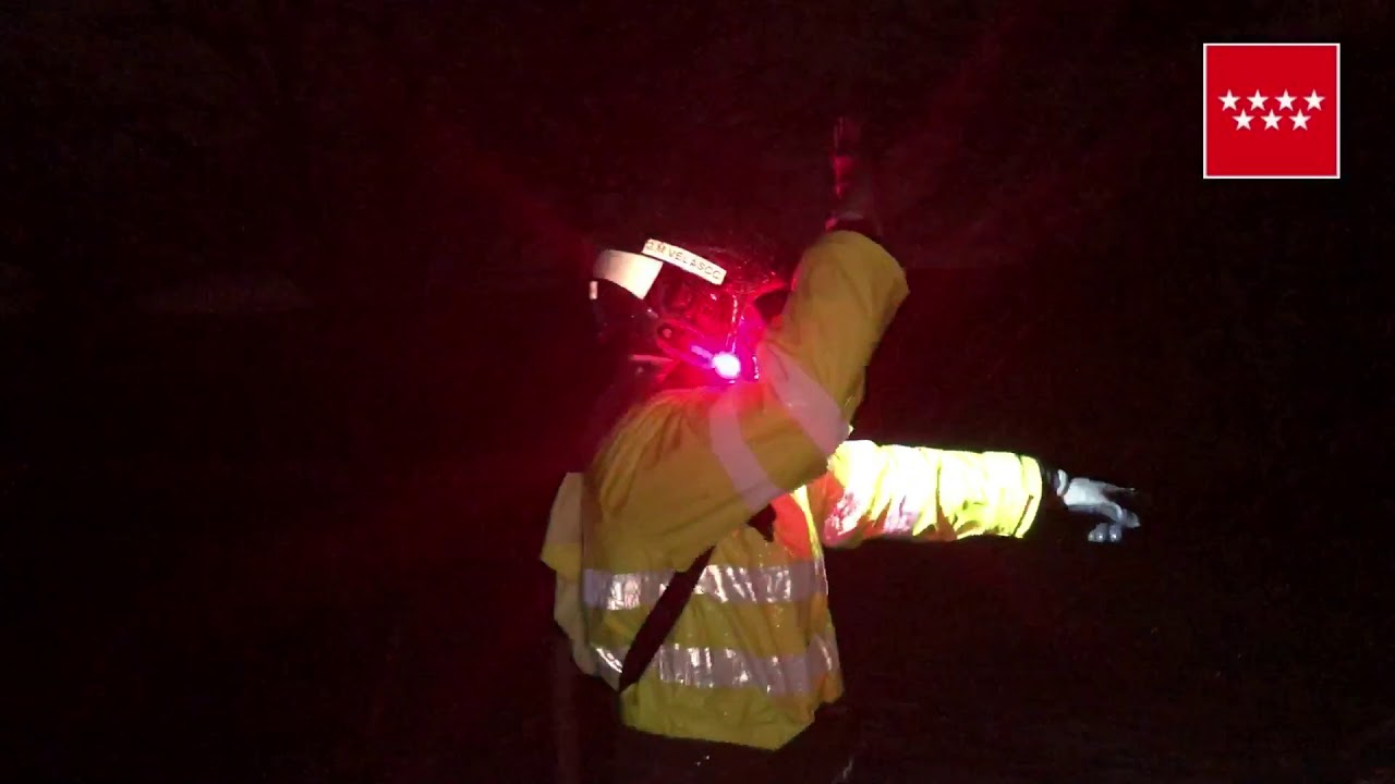 21.12.2019 Trabajo Bomberos inundaciones Humanes