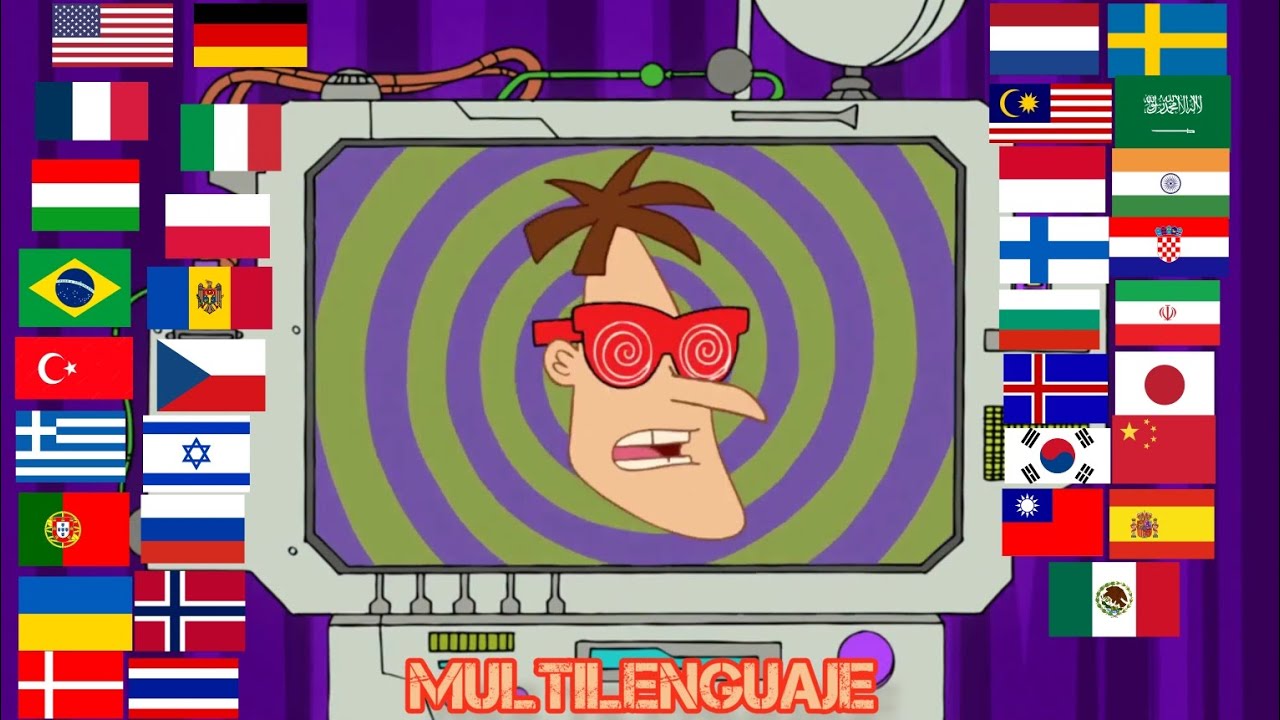 Mi Nombre Es Doof Haz Lo Que Digo Yo Uh Uh (Diferentes Doblajes) Phineas y Ferb