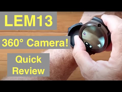 LEM13 (DM28) 4G 3GB/32GB Android 7.1.1 Radical Dual Camera, 360 Degree Smartwatch: Quick Overview