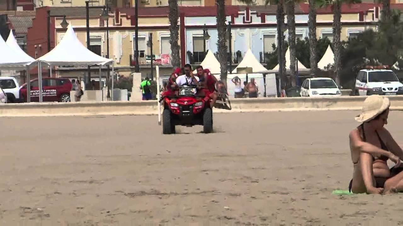 SIMULACRO RESCATE PLAYA CABAÑAL VALENCIA 2013
