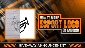 Create Export Mascot Logo On Android | 10K YT Family Giveaway Announcement | Esport Logo | By Nitzex
